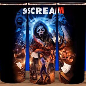 Scream Ghostface Horror Movie Cup Mug Tumbler